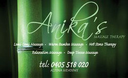 Anikas Massage Therapy - Accommodation Broome 0