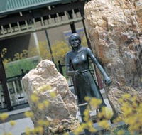 St Barbara Square and Statue - Accommodation Broome