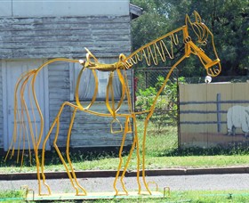 Augathella Wrought Iron Sculptures - Accommodation Broome 0