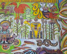 The Painting Of Life By Mirka Mora - Accommodation Broome 2