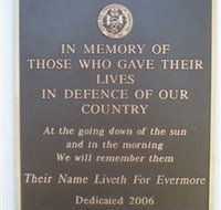 Koumala War Memorial - Accommodation Broome