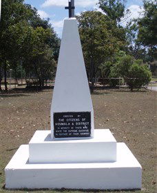 Koumala War Memorial - Accommodation Broome 1