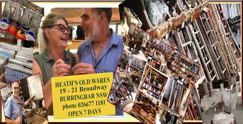 Heaths Old Wares, Collectables & Industrial Antiques - Accommodation Broome 7