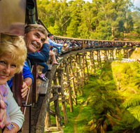Puffing Billy Steam Train  Healesville Wildlife Sanctuary Tour From Melbourne - Accommodation Broome