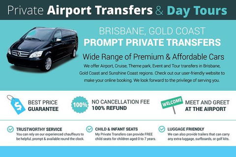 Private Airport Transfers- Brisbane Airport To Broadbeach - Accommodation Broome 1