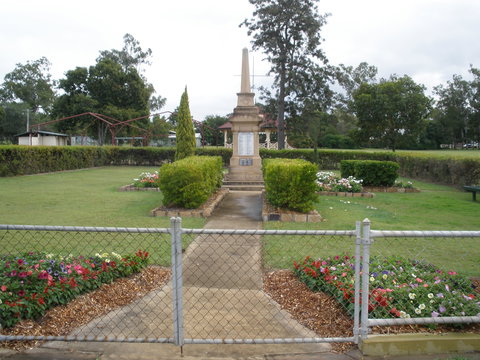 McConnell Park And Toogoolawah War Memorial - Accommodation Broome 0