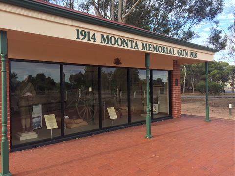 Moonta Memorial Gun 1914-1918 - Accommodation Broome 0
