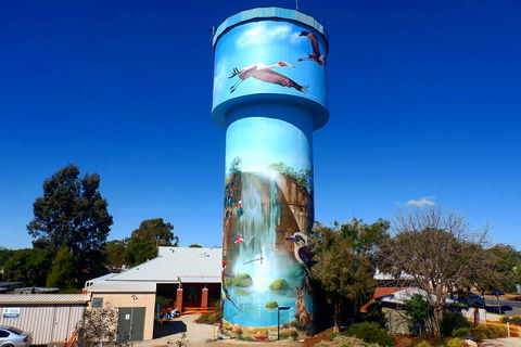 Lockhart Water Tower Mural - Accommodation Broome 0