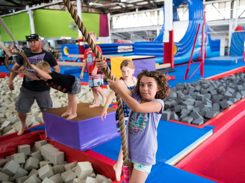 Springloaded Trampoline - Accommodation Broome 2