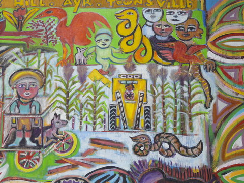The Painting Of Life By Mirka Mora - Accommodation Broome 2