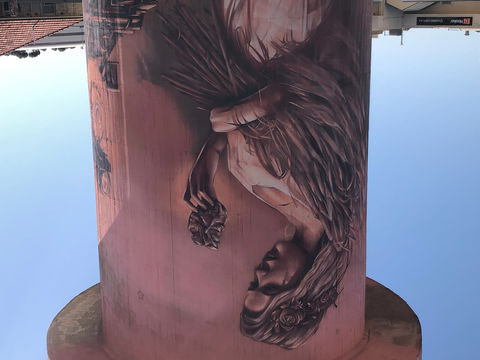 Kadina Water Tower Mural - Accommodation Broome 0