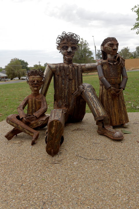 Lyrics, Landscapes And Lintels - Leeton Public Art Trail - Accommodation Broome 0
