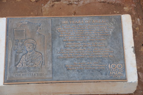 Mataranka War Memorial - Accommodation Broome 2