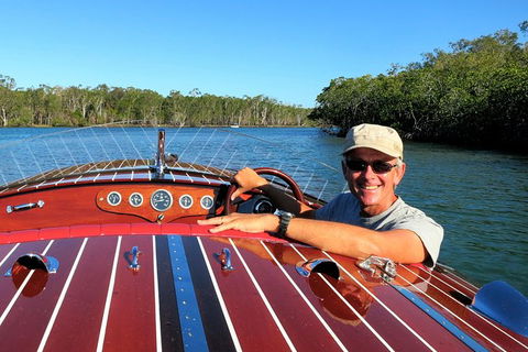 Noosa River Cruise For 3 To 4 People On A Classic Mahogany Speed Boat - 90 Min. - Accommodation Broome 10