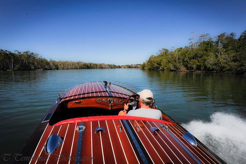 Noosa River Cruise For 3 To 4 People On A Classic Mahogany Speed Boat - 90 Min. - Accommodation Broome 13