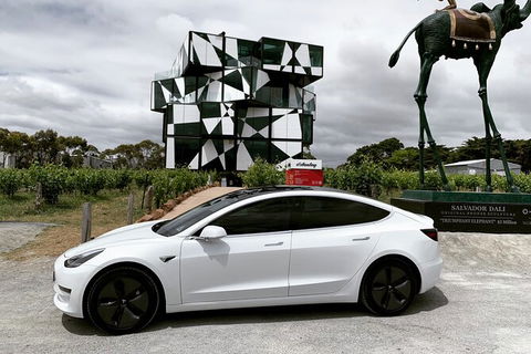 Adelaide Airport Arrival Transfer OR Tour In A Tesla Model3 EV - Accommodation Broome 3