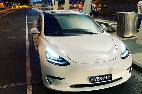 Adelaide Airport Arrival Transfer OR Tour In A Tesla Model3 EV - Accommodation Broome 0