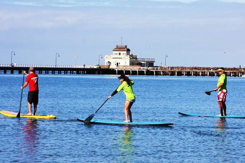 Private Stand-Up Paddle Board Lesson At St Kilda - Accommodation Broome 0