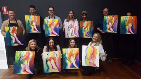 Paint And Sip Experience - Accommodation Broome 1