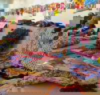 Dementia Fiddle Rug Exhibition - Accommodation Broome