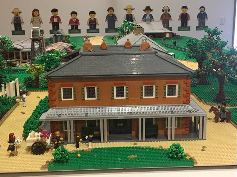 Rouse Hill House And Farm In Lego Bricks - Accommodation Broome 0