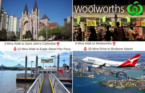 Heart OF CBD Amazing View Pool& GYM Qbn550-16 - Accommodation Broome 3