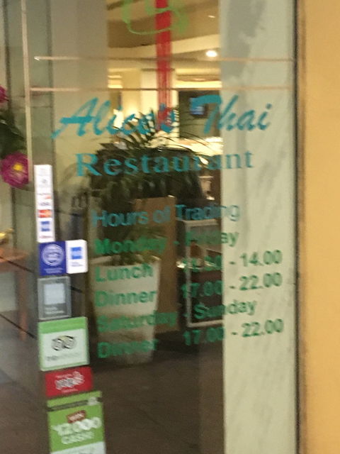 Alice's Thai Restaurant - Accommodation Broome 1
