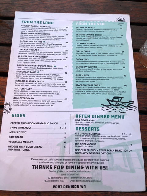 Southerlys Harbour View Bar & Restaurant - Accommodation Broome 4