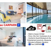CBD Views-With FREE Wine Free-Carpark-Netflix-WiFi - Accommodation Broome