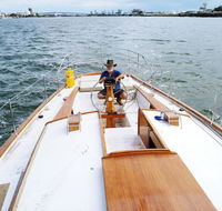 Cruising Yacht in Marina - Accommodation Broome