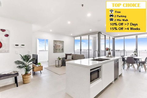 ESQ Astonishing 3BD Apartment 1 Min From Train Station - Accommodation Broome 0