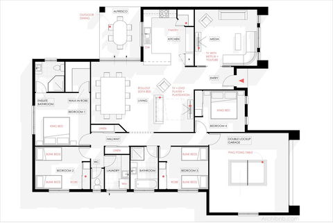 Family Friendly Holiday Home - Accommodation Broome 2