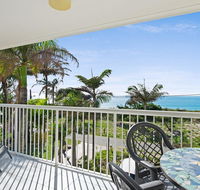 Views of Moreton Island from balcony at Beachside Haven Rickman Pde Woorim - Accommodation Broome