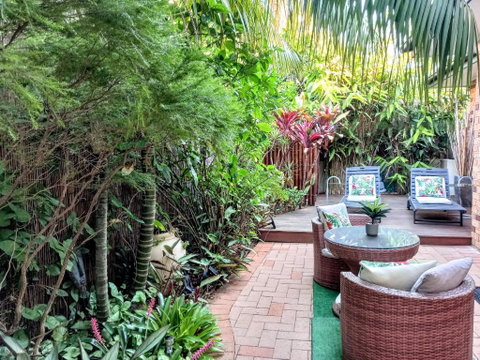 Palm Garden Villa-Apt With Tropical Courtyard At Cronulla Beach - Accommodation Broome 3