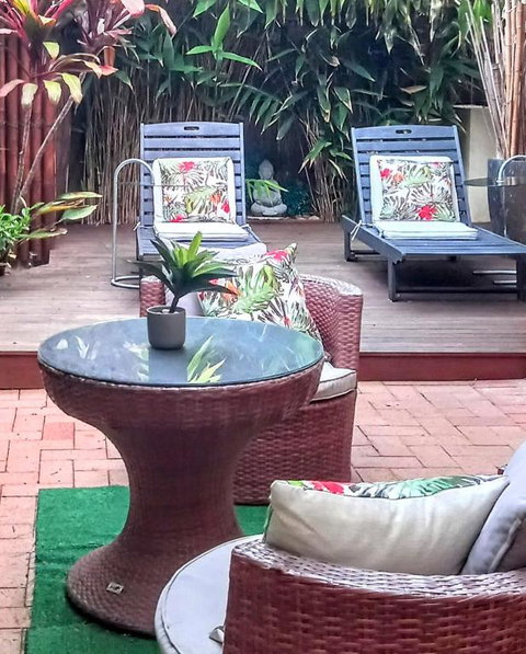 Palm Garden Villa-Apt With Tropical Courtyard At Cronulla Beach - Accommodation Broome 1