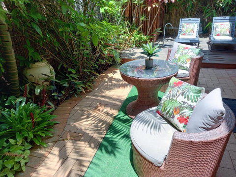 Palm Garden Villa-Apt With Tropical Courtyard At Cronulla Beach - Accommodation Broome 2
