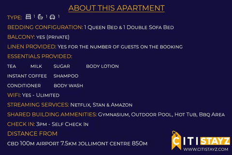 Perfectly Located Modern Apartment - Canberra CBD - Accommodation Broome 2