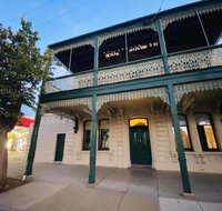 Balcony Level - Heygarth House - Port of Echuca Townhouse - Accommodation Broome