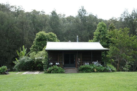 Romantic Wooden Nature Cabin Overlooking Forest & Crystal Clear River - Accommodation Broome 0