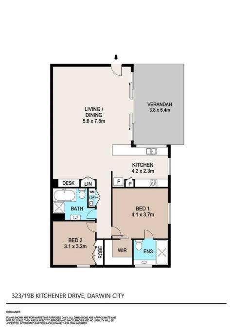 ZEN Oceania - 2BR Ocean View - Accommodation Broome 2