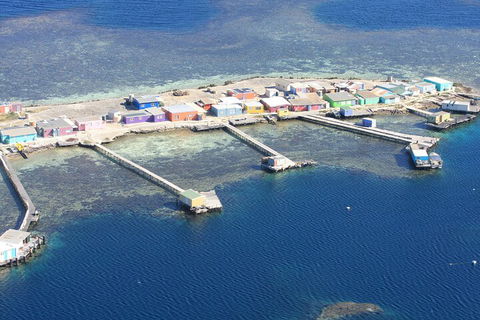 Pink Lake + Abrolhos Islands Scenic Flight - Accommodation Broome 1