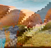 Ayers Rock 4 Tour Combo Complete Uluru Base Walk at Sunrise Valley of the Winds at Sunrise Kata Tjuta Sunset and Uluru Sunset - Accommodation Broome