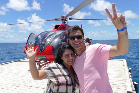 Full Day Reef Cruise Including 10 Minute Heli Scenic Flight: Get High Package - Accommodation Broome 0