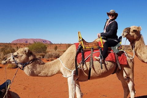 Uluru Small-Group Tour By Camel At Sunrise Or Sunset - Accommodation Broome 0
