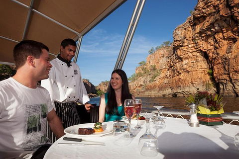 Nitmiluk (Katherine) Gorge 3.5-Hour Sunset Dinner Boat Tour - Accommodation Broome 0