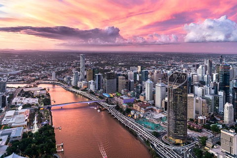 Brisbane City - Private Helicopter Sunset Flight - 25min - Accommodation Broome 4