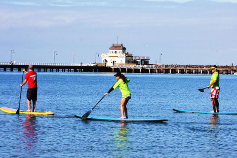 Private Stand-Up Paddle Board Lesson At St Kilda - Accommodation Broome 1