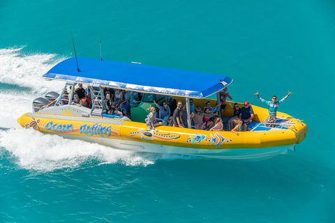 Ocean Rafting Tour To Whitehaven Beach, Hill Inlet Lookout & Top Snorkel Spots - Accommodation Broome 2