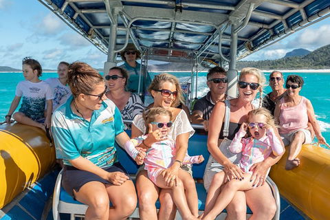 Ocean Rafting Tour To Whitehaven Beach, Hill Inlet Lookout & Top Snorkel Spots - Accommodation Broome 3