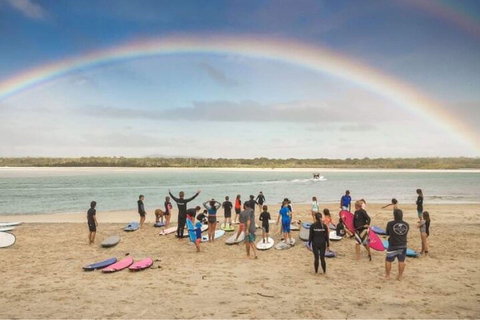 Private Beginners Surf Lessons, Noosa World Surf Reserve - Accommodation Broome 2